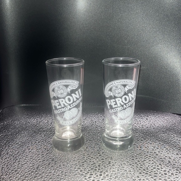 Unlisted Other - peroni double shot glasses